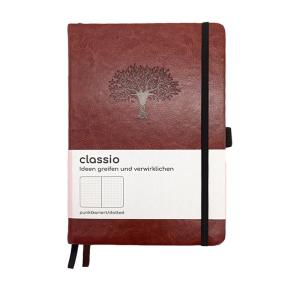 Quality 142 * 208 MM Custom Personal Planner PU Leather Cover Material Embossed Logo wholesale