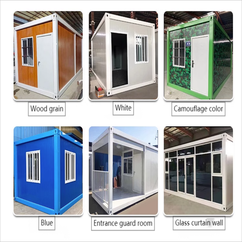 Workshop Warehouse Construction Office Container Houses Modern Modular Mini 3 Bedrooms