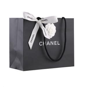Quality Biodegradable 250gsm C1S Paper Cosmetic Shopping Bag wholesale