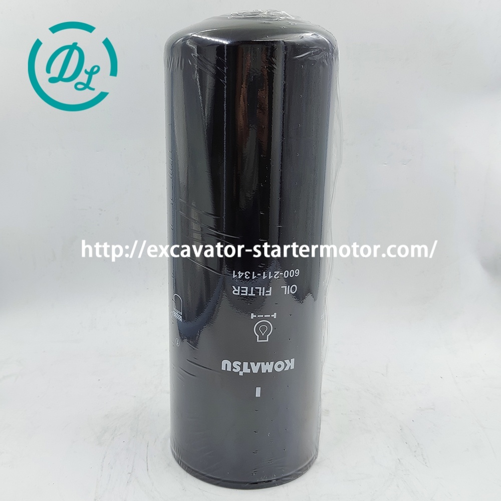 600-211-1341 600-211-1340 Oil Filter Komatsu Excavator PC400-8