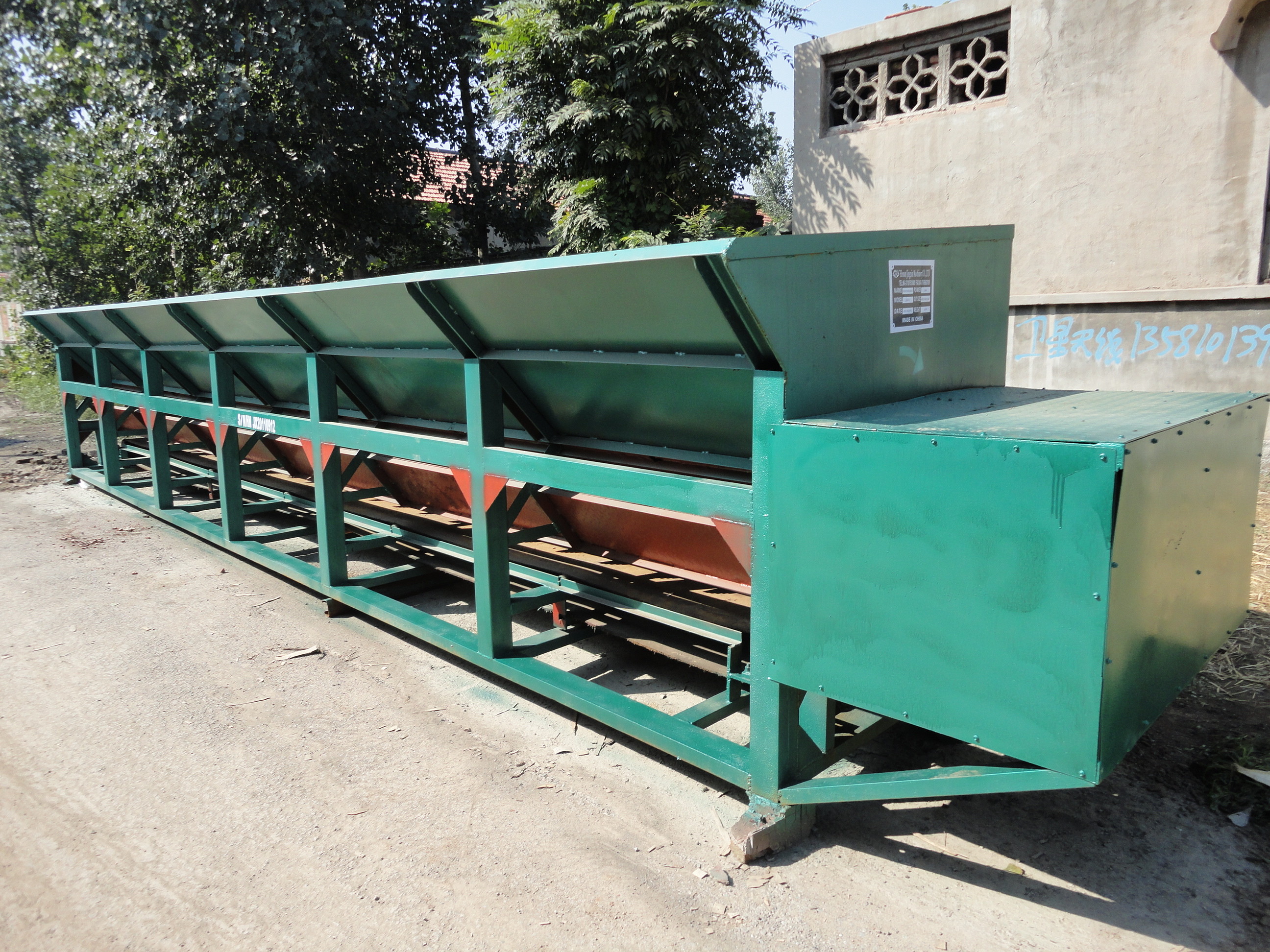 500mm Dia Wood Debarker Tree Bark Stripping Machine Heavy Duty Single Roller