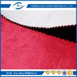 Shrink - Resistant Sofa Cloth Fabric / Velvet Upholstery Fabric