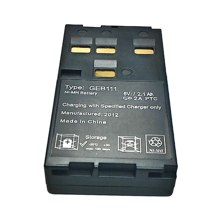 6v Rechargeable Li Mh Battery 2100mah Geb111 For Leica Total Station