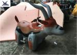 Cartoon Ride On Motorized Stuffed Animals For Amusement Park / Game Center