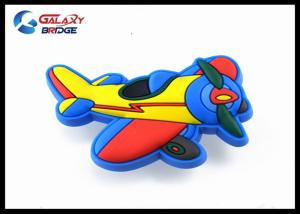 Quality Airplane Rubber Kids Bedroom Knobs , PVC Cupboard Blue Dresser Knobs wholesale