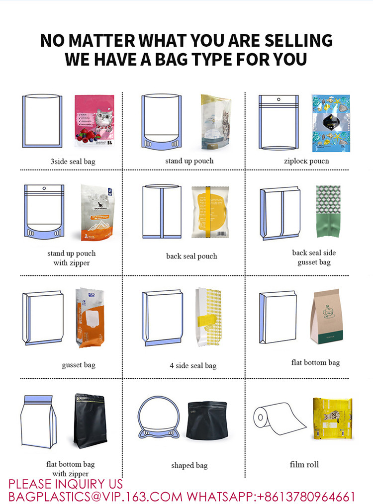 Rice Bag Manufacture Plastic Rice Bags Wholesale 5kg Food Packaging Bags Rice Package
