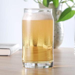 Quality 13oz Beer Glasses Crystal Clear Construction With Logo Printing Service wholesale