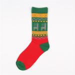 Promotional classic christmas deer patterned design winter thick pure cotton