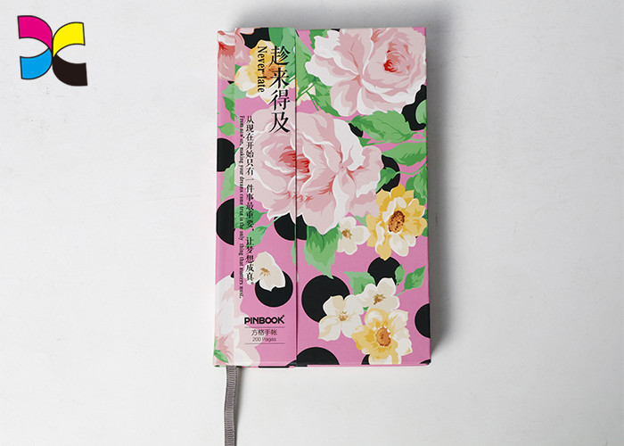Hardcover Custom Printed Notebooks Planner Journal Custom Dimension Die Cutting