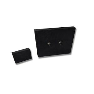 Quality Block Rubber Coated Magnet Waterproof Neodymium Mounting Magnets wholesale