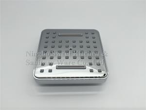 Quality ABS plastic material 4inch square chrome plating shower head top shower overhead shower wholesale