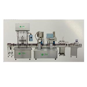 Quality Corrosive Liquid GMP 1L Glass Bottle Filling Machine wholesale