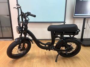 Quality EB8 Extended Leather Saddle Fat Tire Electric Bike With 20&quot; Air Tire wholesale