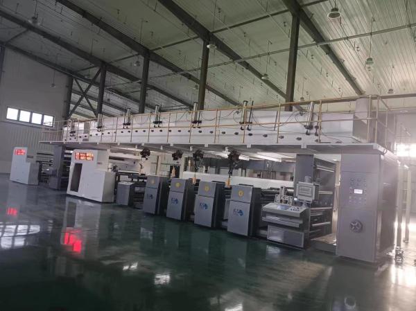 Product Grade Improvement Medical Package Frame Coating Flexo Printer Servo
