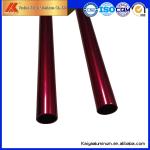 12.7 Inches Holes Matte Round Aluminum Tube Profiles OEM