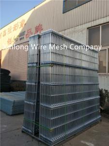 Quality Green Black Vinyl Coated Welded Wire Fencing For Sports Ground 200×50 Mm wholesale
