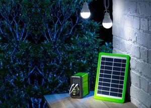 Quality Commercial Solar Light Kits Outdoor / 5W Solar Panel Light Bulb Kit wholesale
