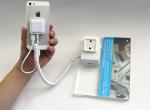 COMER Anti-theft Security phone stands with alarm for mobile phone accessories