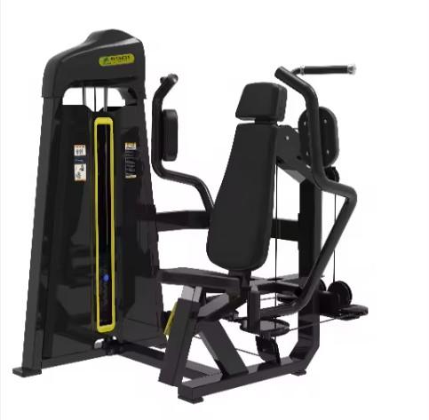 Commercial Pin Loaded Strength Machine Shoulder Press For Butterfly Clip Chest