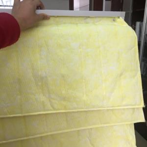 Quality F8 Fiber Glass Aluminium Alloy Frame Medium Filter Bag Air Filter For Air Conditioning wholesale