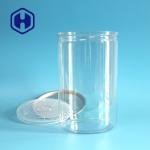 Big 502# 199mm Height PET Can Plastic Canister With Lid 72.7oz