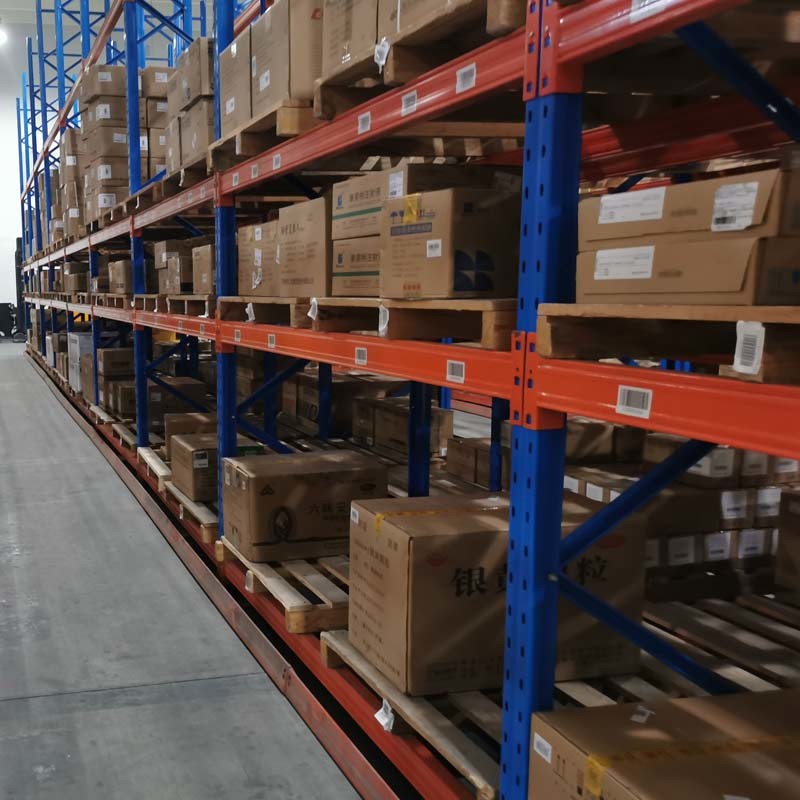Heavy Duty Warehouse Very Narrow Aisle Racking System Narrow Aisle Racking 1000-2000kg