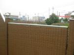 Outdoor Rattan Furniture , Garden / Beach KD Wicker Screen Fence