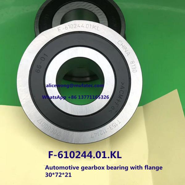F-610244 01 F-610244.01.KL auto bearing special ball bearing with flange 30*72