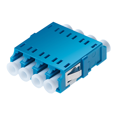 FTTH SC Male LC Female Duplex Fiber Optical Adapter With Flange Hybrid Adapter 10