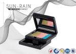 Black Suqare Double Air Cushion Compact Case Empty BB Cushion Case Container