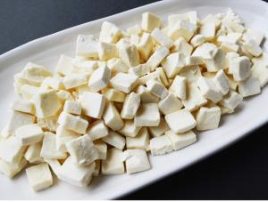 Quality Sell Backpacking Food Soup Ingredient Freeze Dried Tofu Dried Beancurd dices wholesale