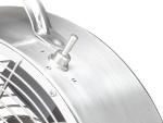1.6meters 2 Speed Retro Metal Fan , Round 30W Retro Stainless Steel Fan