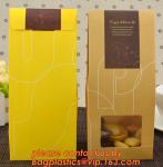 Customize Translucent Window, Brown Greaseproof Kraft Paper Bag, Special Opp