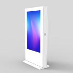 Ip55 Waterproof Outdoor Digital Signage , Floor Stand Advertising Lcd Touch