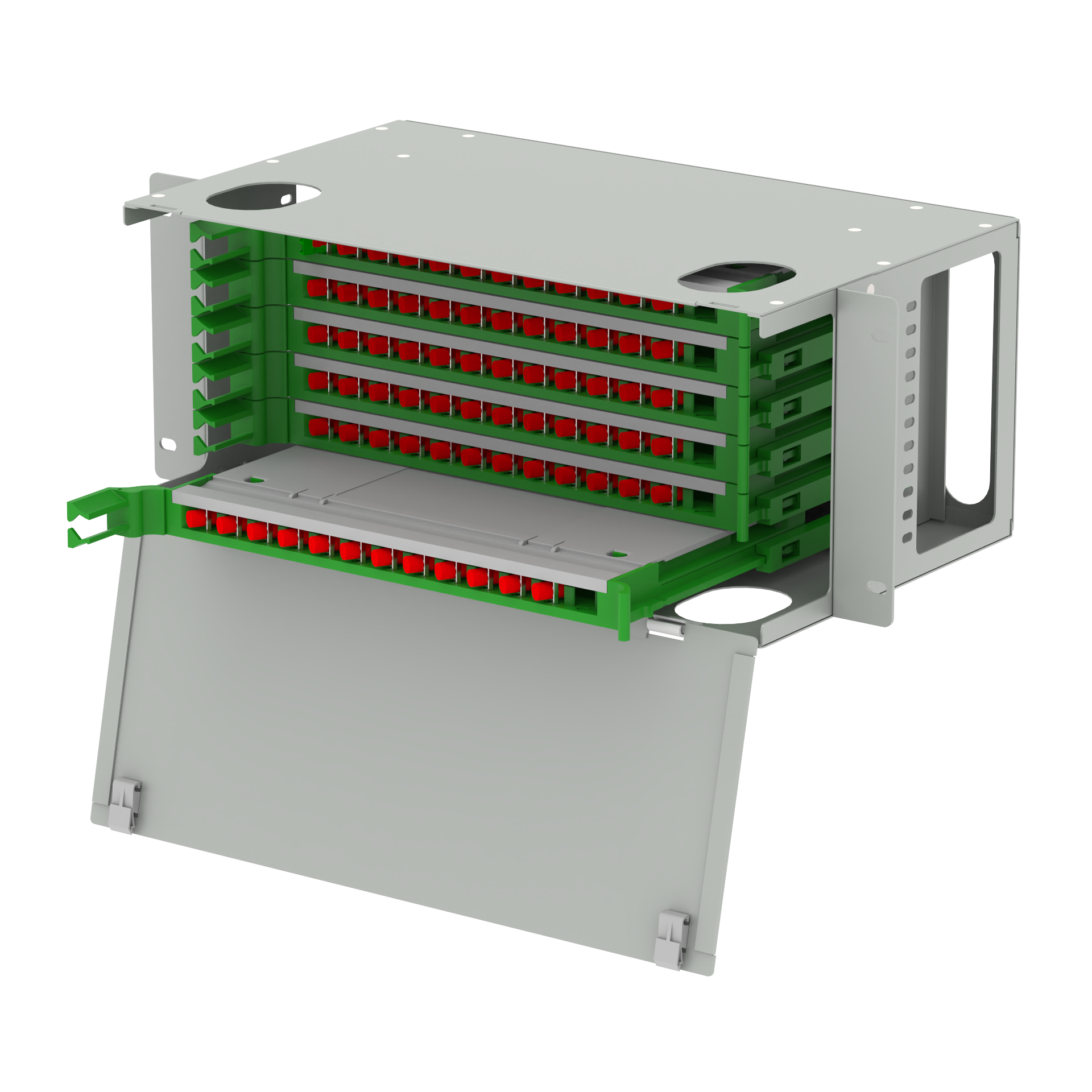 72 Port FC Type Optic Fiber Distribution Patchpanel Sub Optic Distribution Frame for FTTX