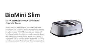 Suprema Biomini Slim Android Fingerprint Reader