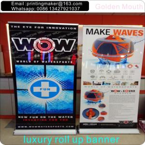 Quality Scrolling Retractable Trade Show Banner For Exhibition wholesale