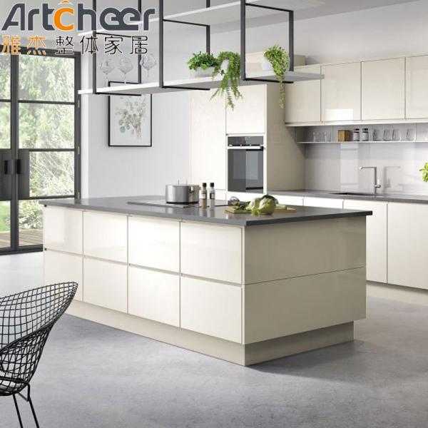 Wood Melamine Modern Furniture Kitchen Cabinet with E1 or ECO Friendly Material