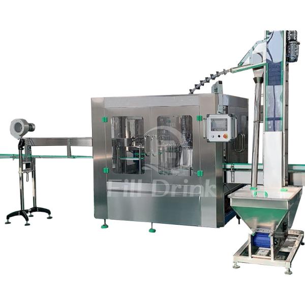 Light Checker Carbonated Drink Filling Machine Carbonated Bottling Equipment