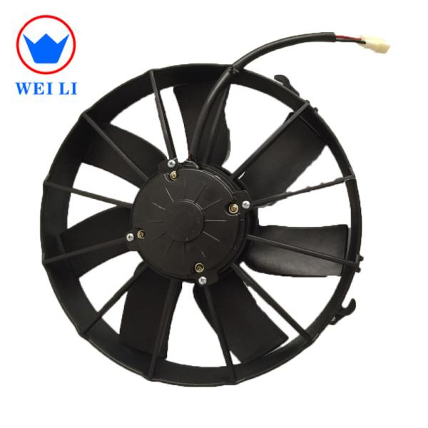 SPAL Condenser Fan Motor With Suction Direction , Bus Universal Roof Top A/C