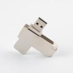 Flexible Twist 3.0 2.0 Usb Flash Drive , 128GB 256GB Matt Metal Swivel Usb