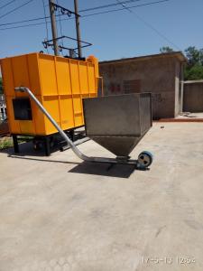 Quality Energy Saving Rice Husk Furnace , 3500*1500*2200mm Rice Husk Stove wholesale