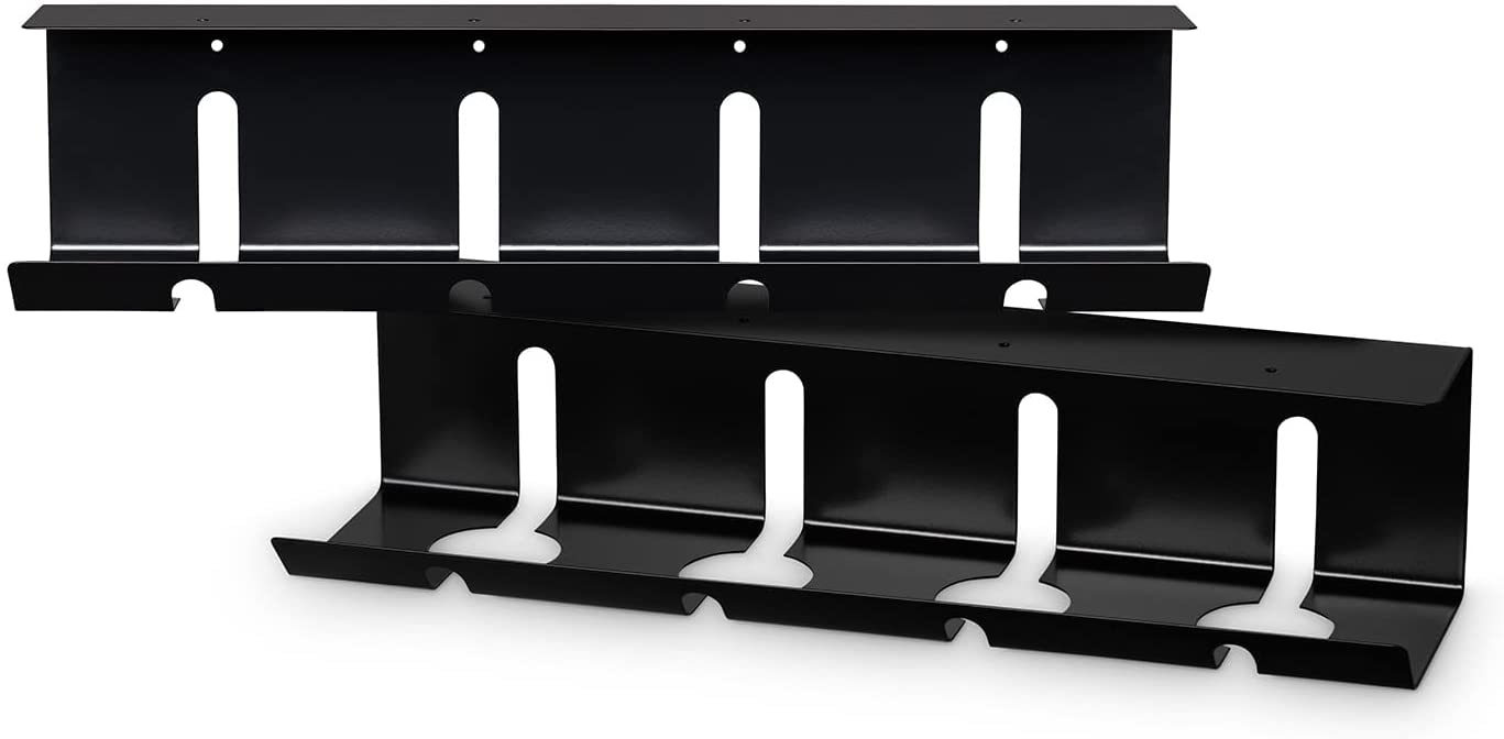 Office Under Desk Cable Management Organizer 1mm Thickness Customized Logo Acceptable