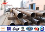 Anti Corrosion Stadium Steel Power Pole For High Mast Lighting System