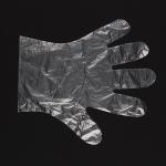 Transparent Disposable Plastic Gloves Environmental Protection For Food Cleaning