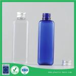 100ml wide mouth plastic bottles plastic cosmetic packaging square plastic