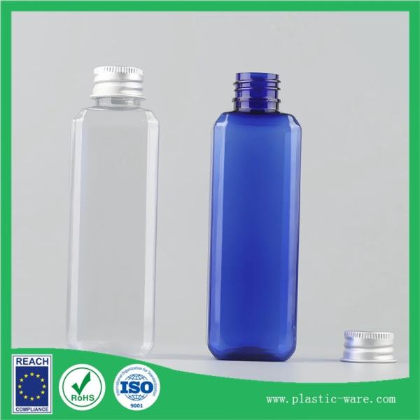 100ml wide mouth plastic bottles plastic cosmetic packaging square plastic