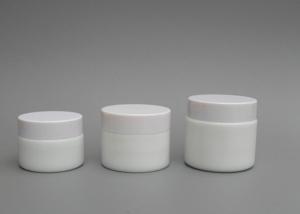 Quality 10ml 20ml 30ml Cosmetic Glass Jars With Lids Thick Bottom Eco Friendly wholesale