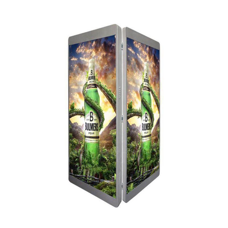 Urhealth customized outdoor lamp-post LED display with LAN/Wifi/3G/4G for advertising