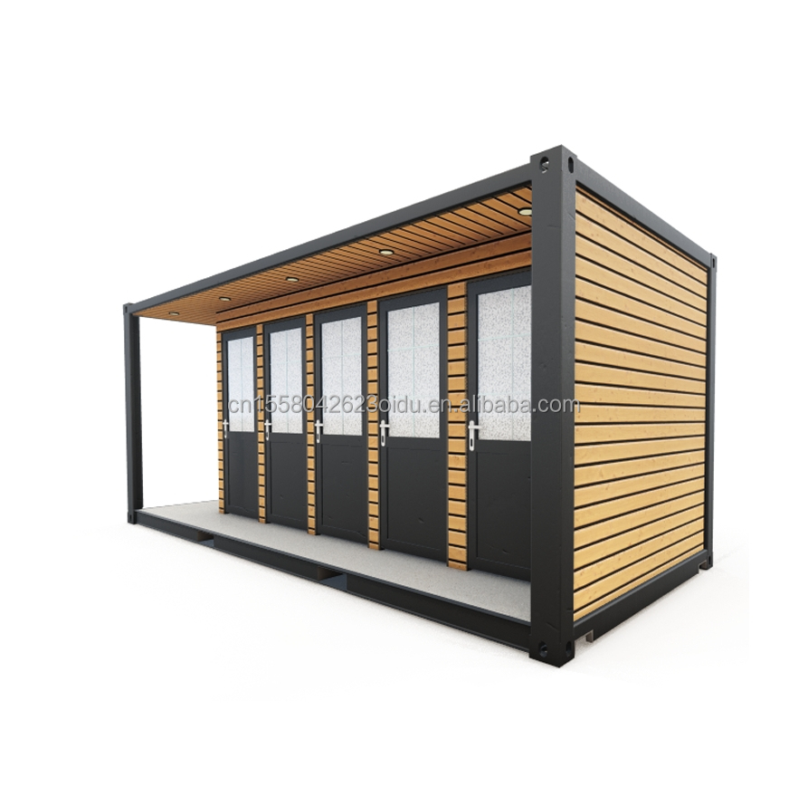 Expandable Container Garden House with Bedroom Outdoor Application Steel Sandwich Panel Material and Customized Color